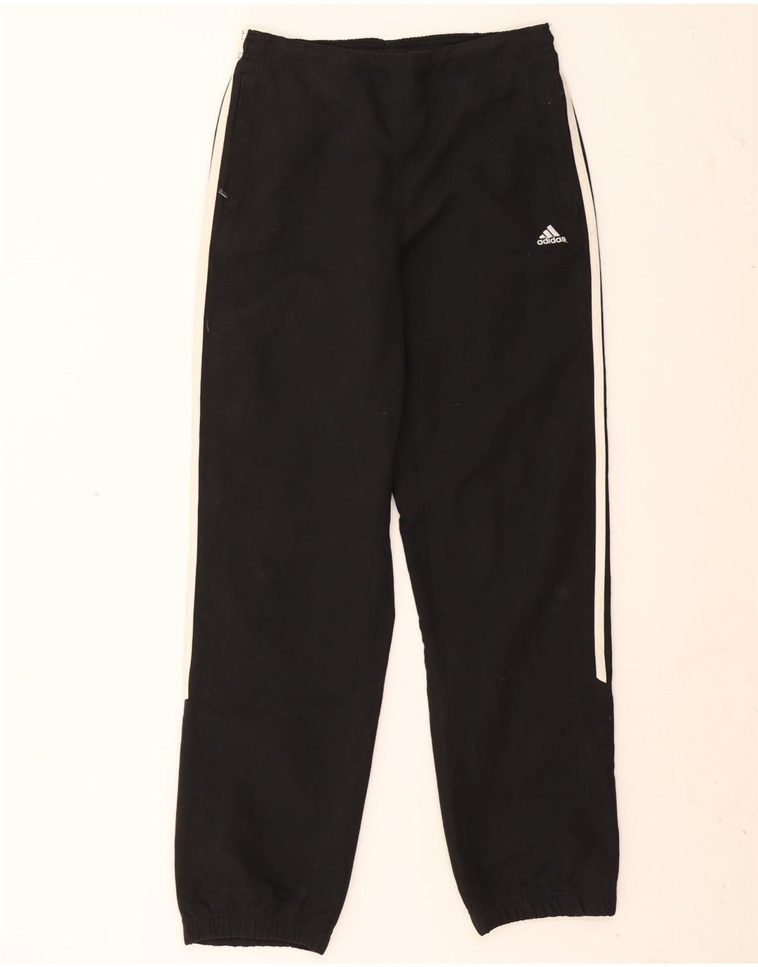 Женские спортивные брюки Adidas Joggers UK 10, маленькие черные полиэстер