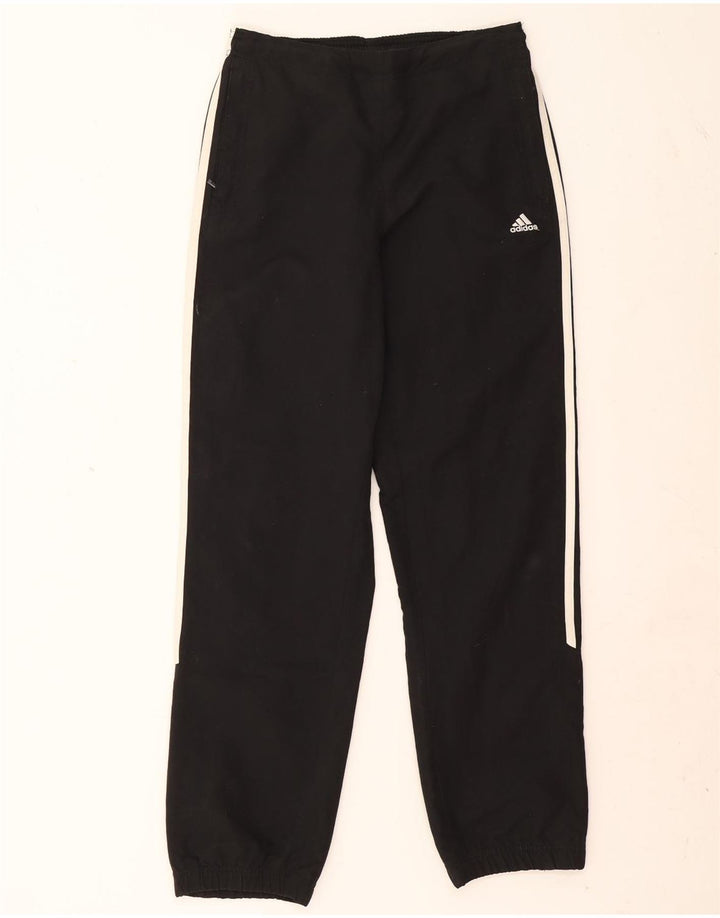 Женские спортивные брюки Adidas Joggers UK 10, маленькие черные полиэстер