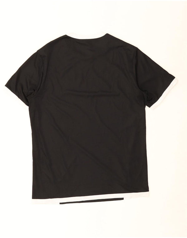 Мужская футболка Puma Top Medium Black с цветными блоками