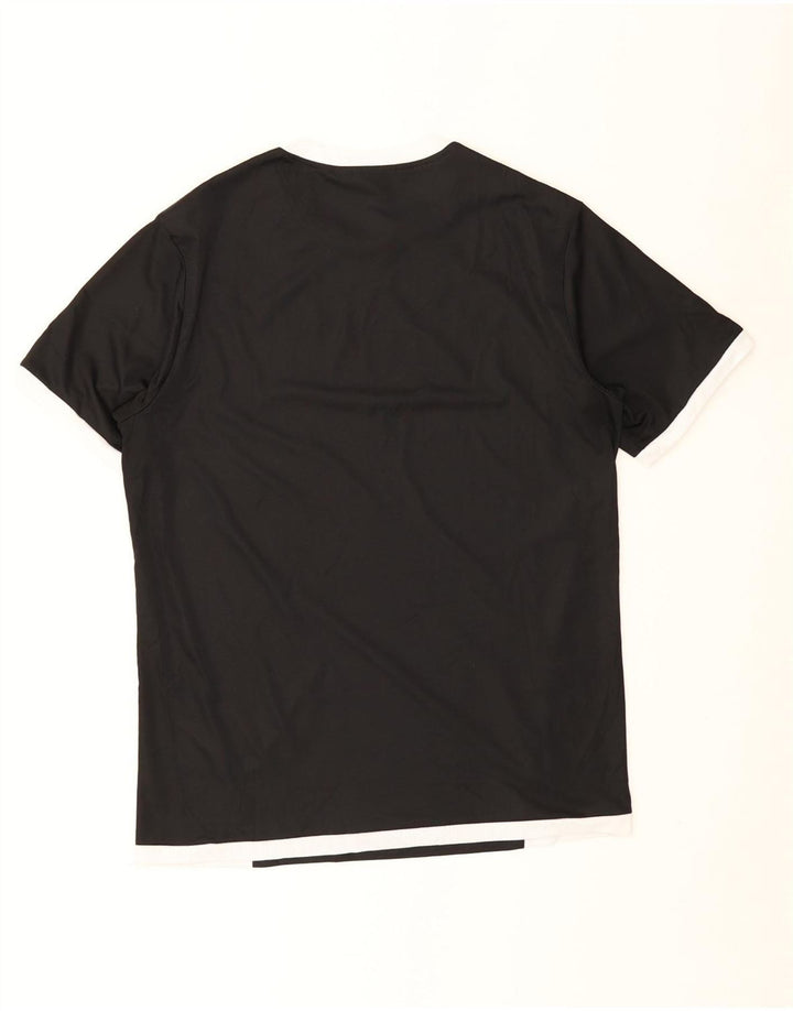 Мужская футболка Puma Top Medium Black с цветными блоками