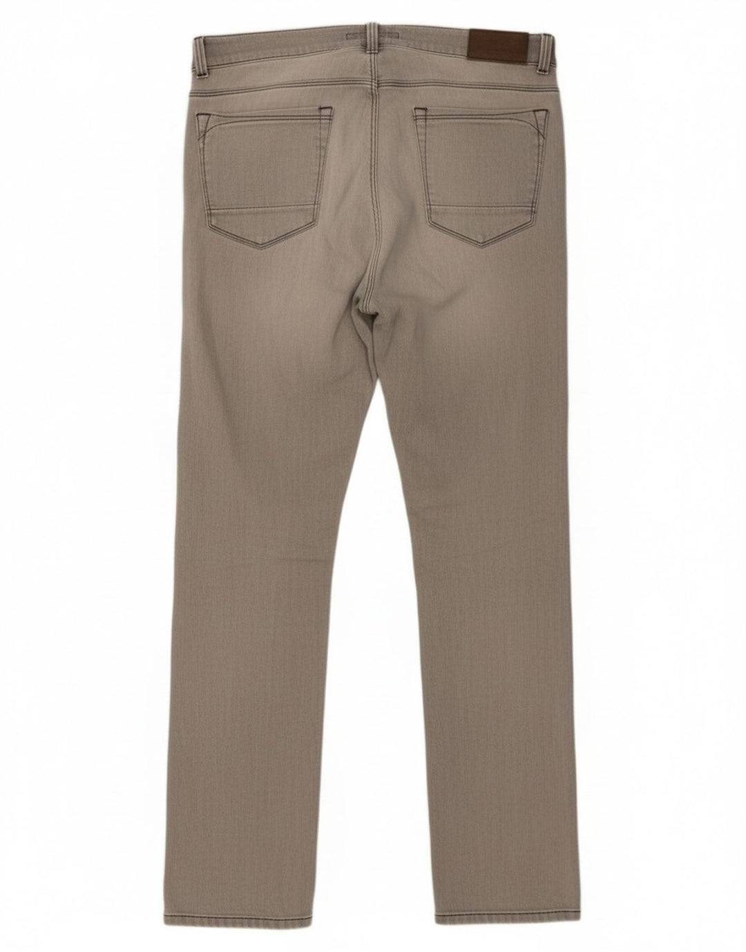 Мужские узкие джинсы Trussardi W31 L33, серый хлопок