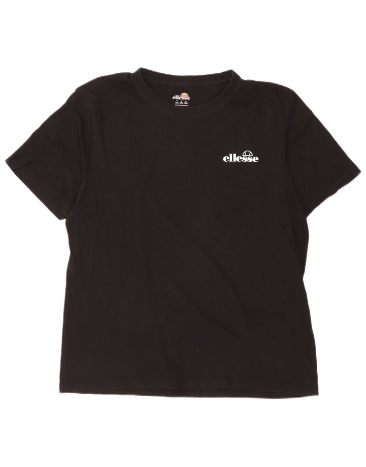 Мужская футболка Ellesse Top 2XL, черный хлопок