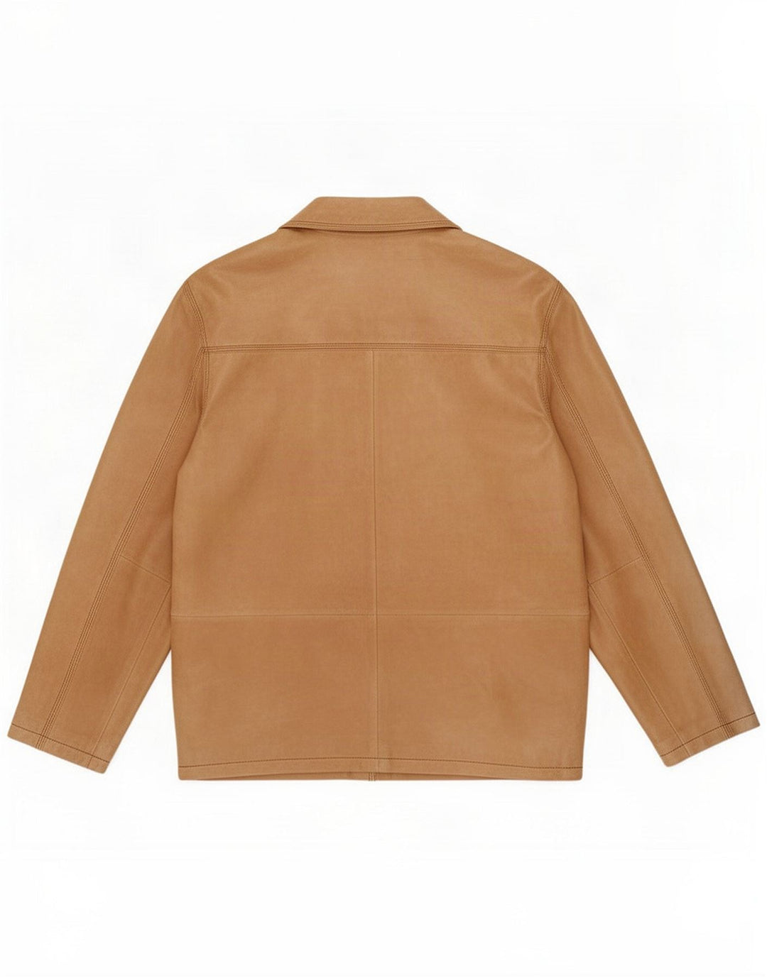 Мужская кожаная куртка David Moore UK 42 XL Brown Classic