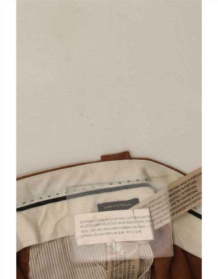 Брюки-чиносы Massimo Dutti женские стандартные EU 40 Medium W30 L31 Коричневые