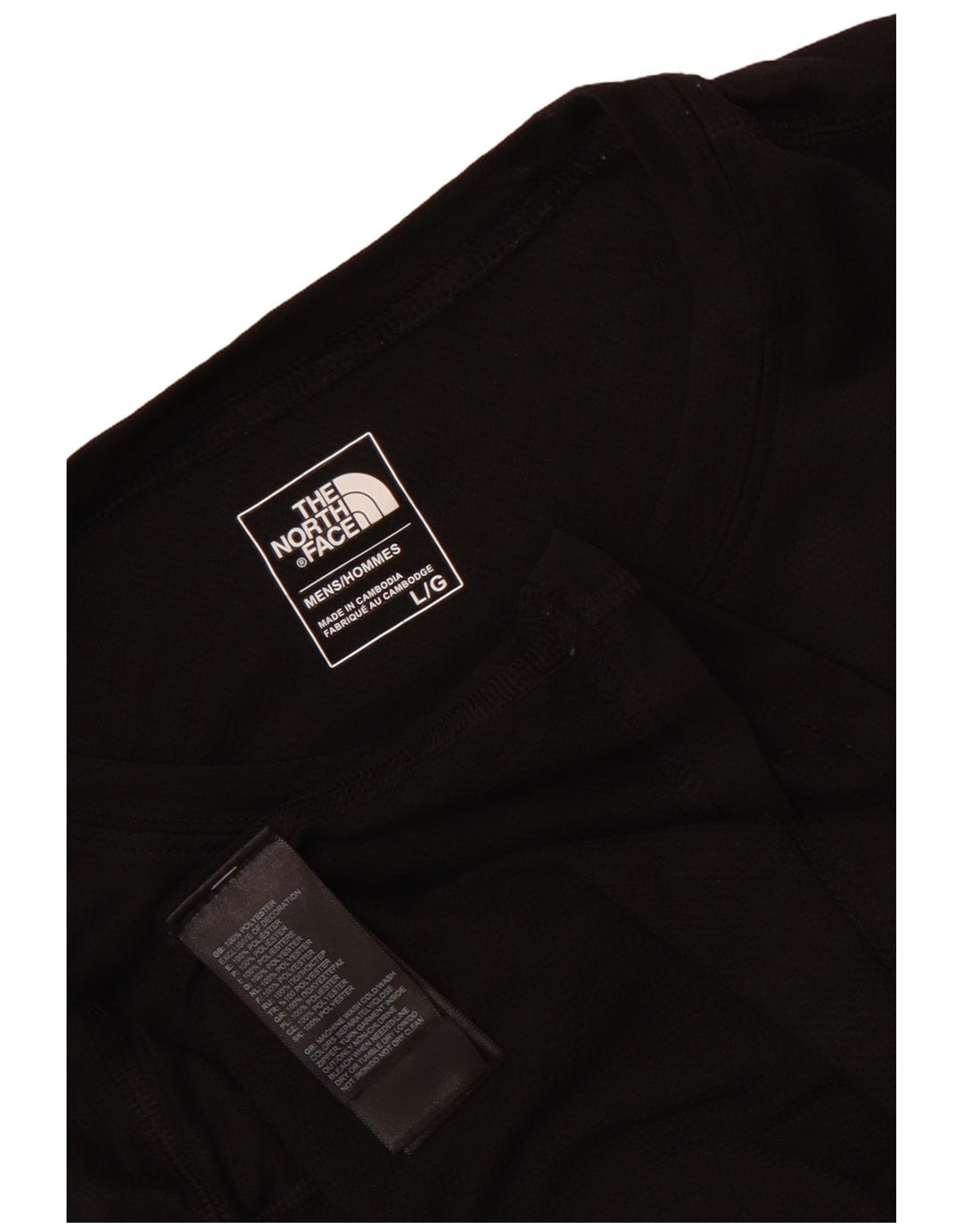 Мужская футболка The North Face, большой черный полиэстер