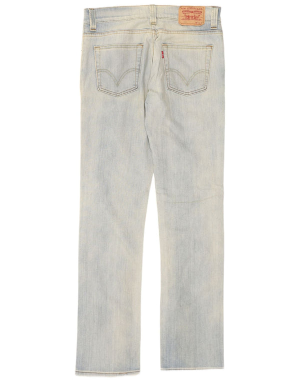 Мужские зауженные джинсы Levi's 511 W32 L34, хлопок синего цвета тай-дай