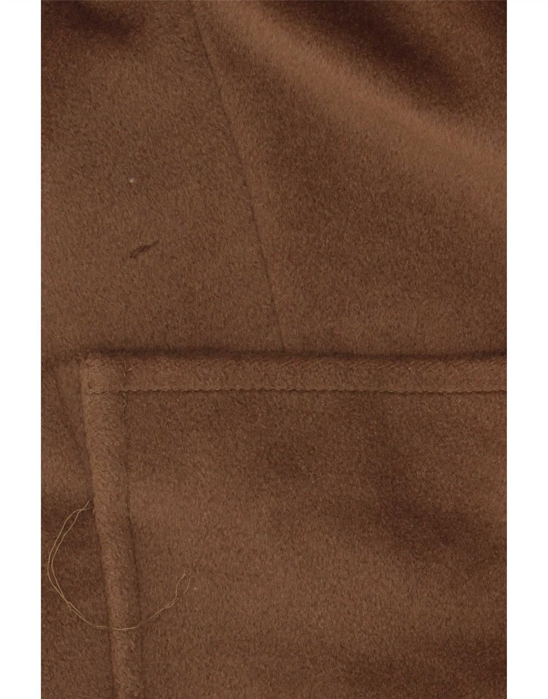 Женское пальто оверсайз Max Mara UK 12, средний коричневый цвет, шерсть