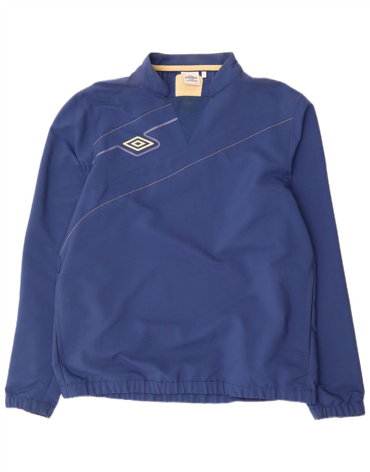 Umbro Мужской пуловер с графическим принтом, спортивный костюм, верхняя куртка, большая синяя полоска
