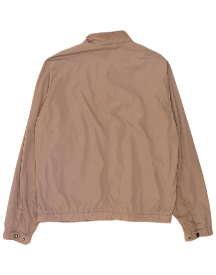 Мужская куртка-бомбер Massimo Dutti UK 42 XL, бежевый нейлон