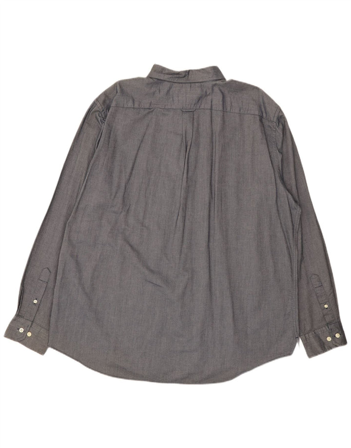 Мужская рубашка Nautica XL, серая, хлопок