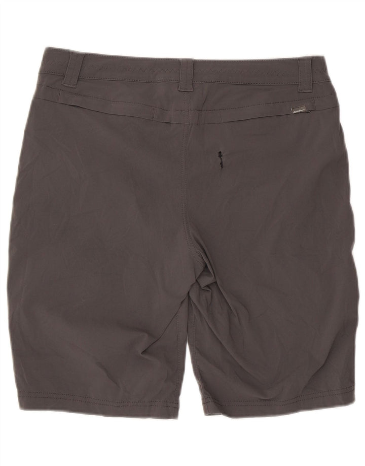 Женские походные шорты Eddie Bauer, США 10, большие, W32, серый нейлон