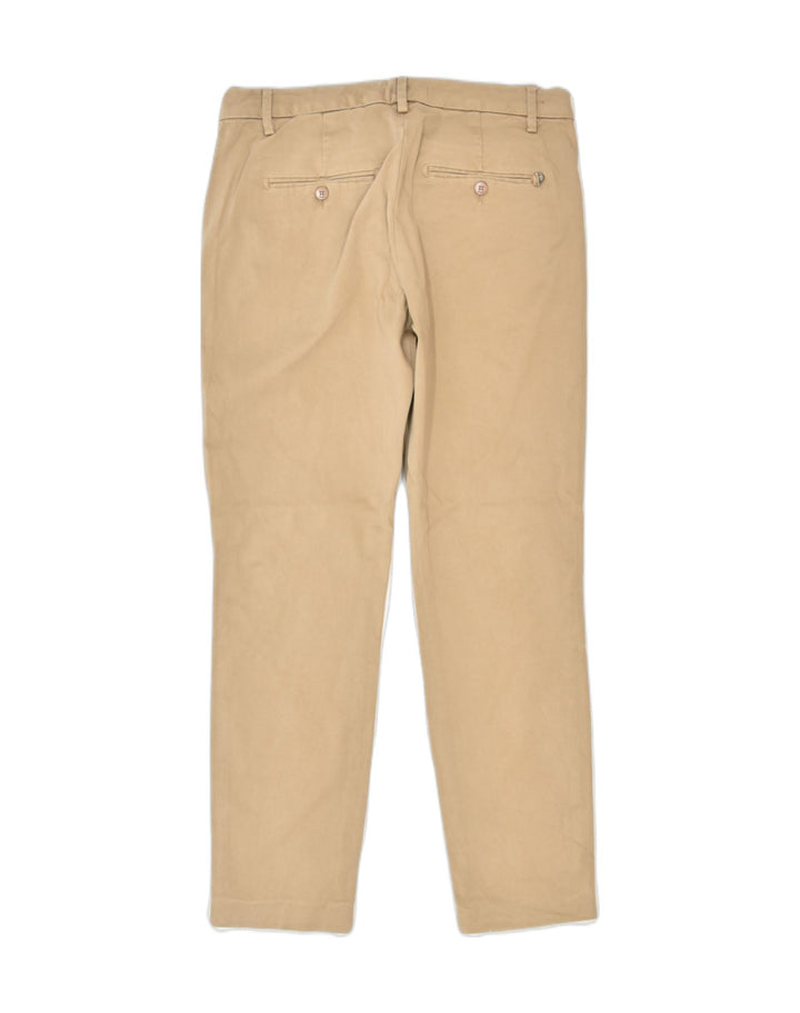 DONDUP Womens Slim Chino Trousers W30 L28 Beige Cotton | Vintage | Thrift | Second-Hand | Used Clothing | Messina Hembry 