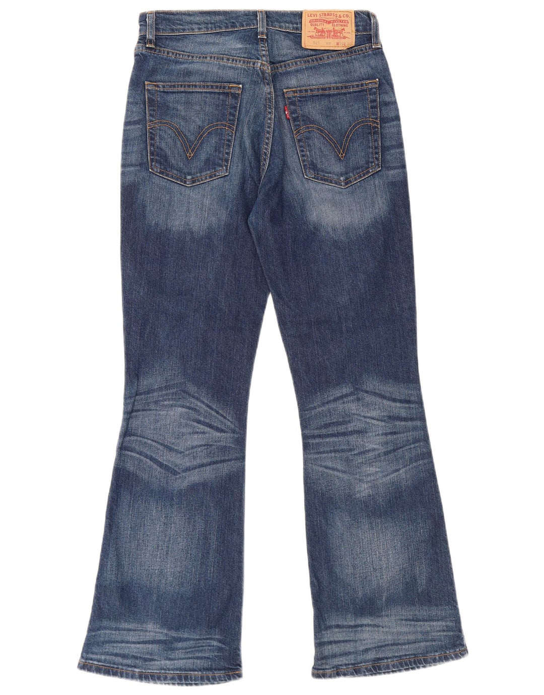 Женские джинсы Levi's 525 Bootcut W30 L30 Темно-синие, хлопок