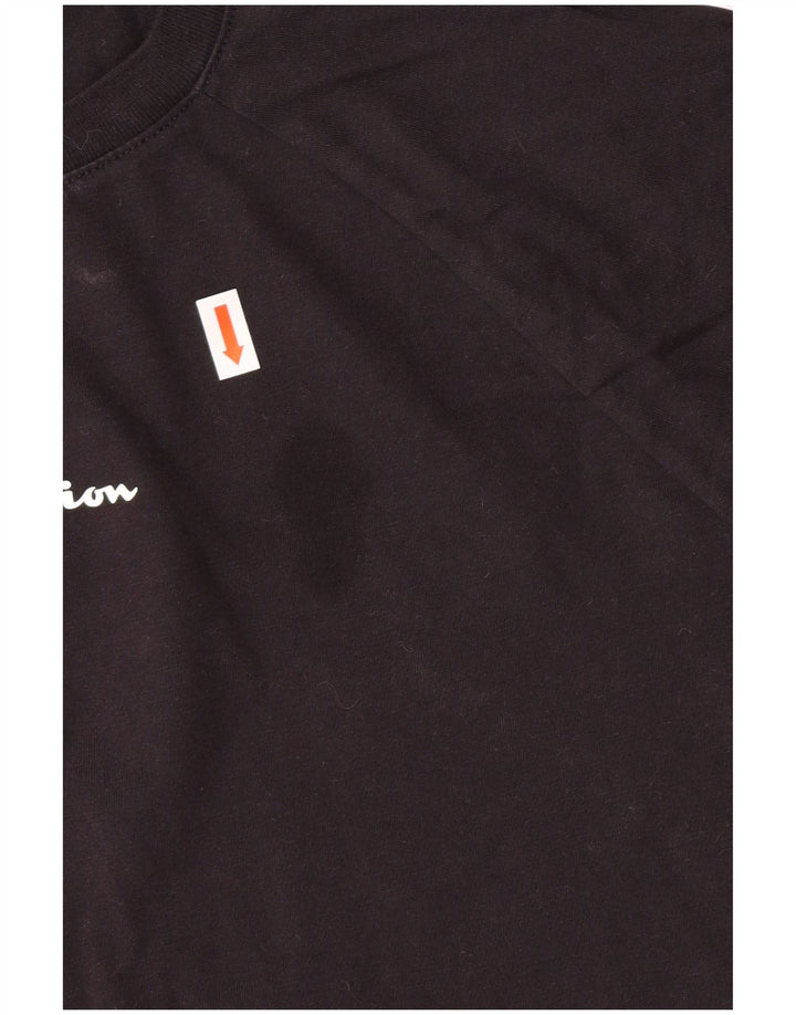 Женская футболка с рисунком Champion XL, черный хлопок