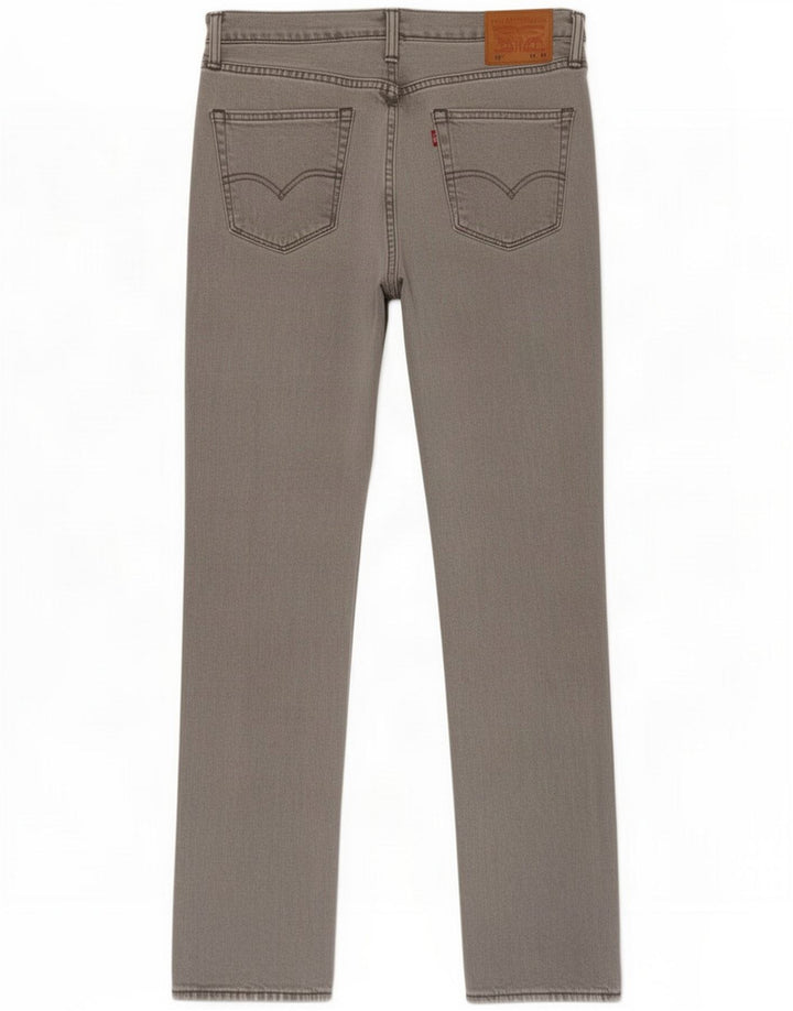 Levi's Mens 511 Slim Jeans W34 L32 Серый хлопок