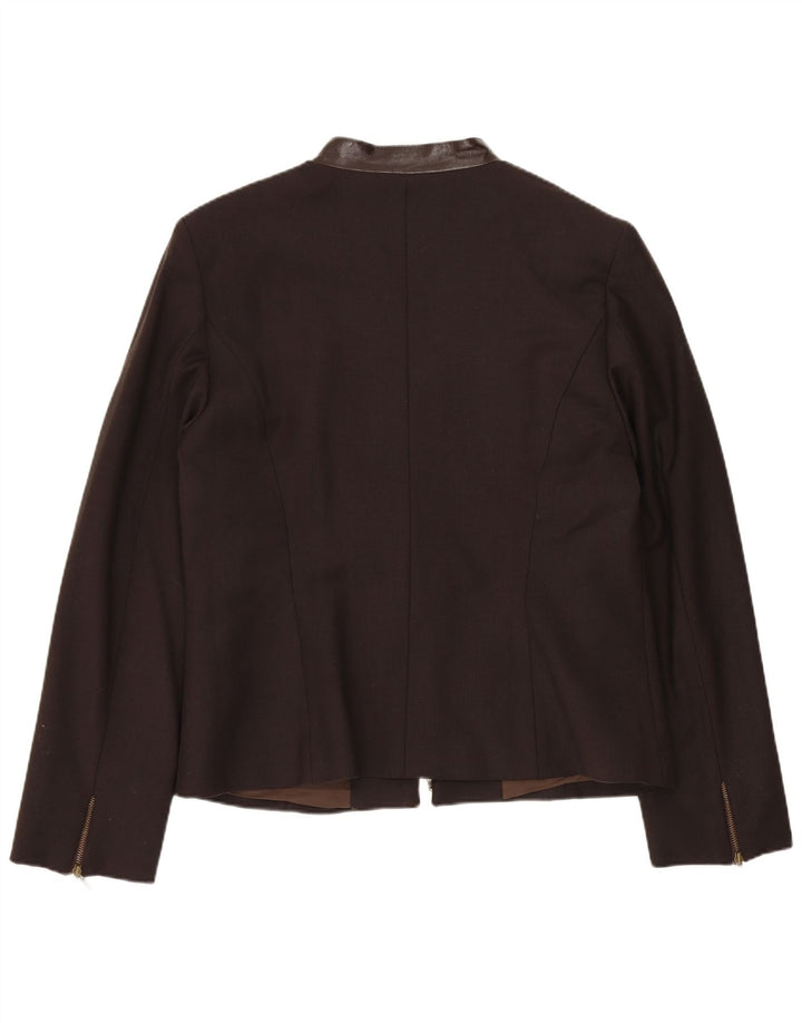 Пиджак женский VINTAGE IT 46 Большой Коричневый Шерстяной