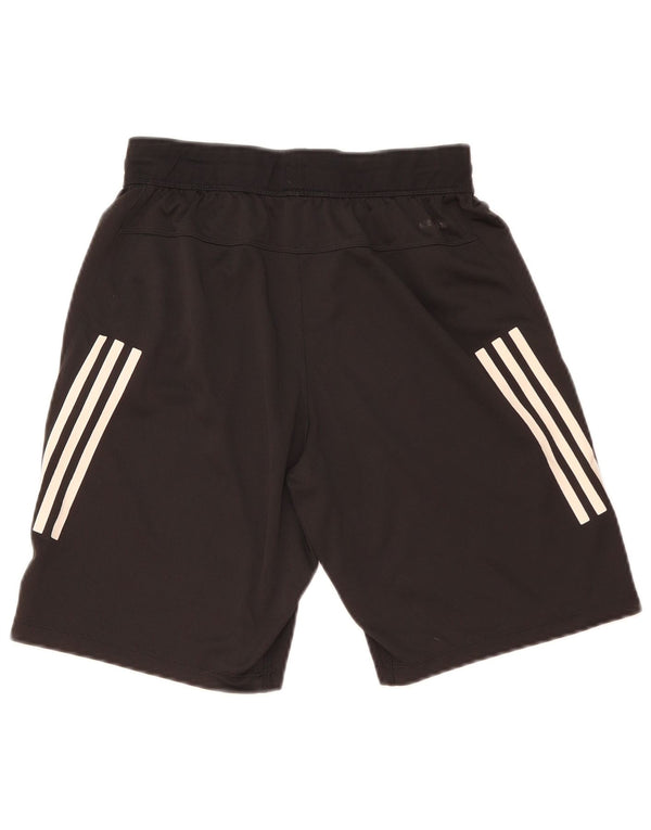 Мужские спортивные шорты Adidas Aeroready, маленькие черные из полиэстера