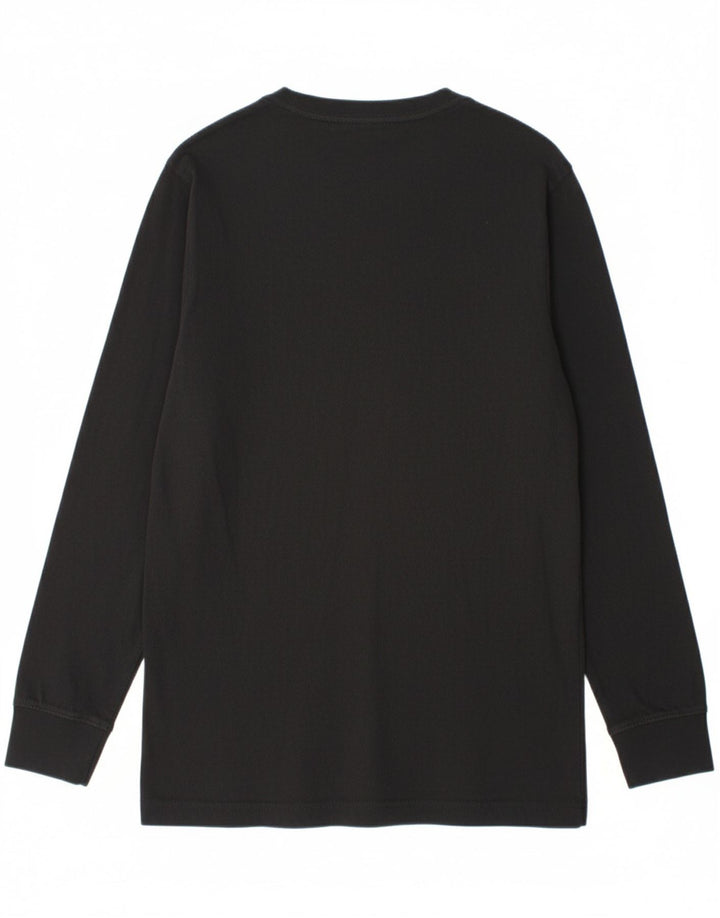 LEE Mens Classic Fit Top Long Sleeve Medium Black Cotton