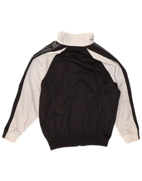 Спортивный костюм Columbia для мальчиков с графическим рисунком, верхняя куртка 5–6 лет, XS, черный с цветными блоками