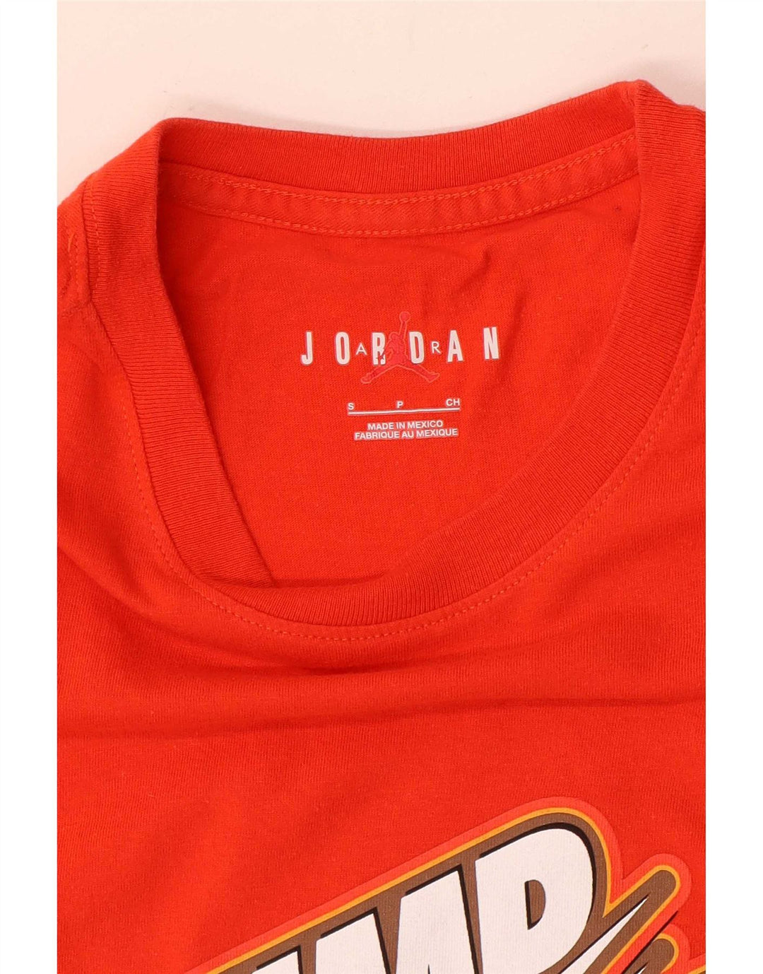 Мужская футболка с рисунком Jordan Top, маленькая красная