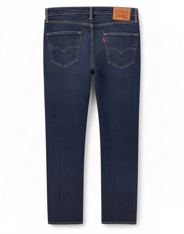 Мужские зауженные джинсы Levi's 502 W33 L28 Темно-синие, хлопок
