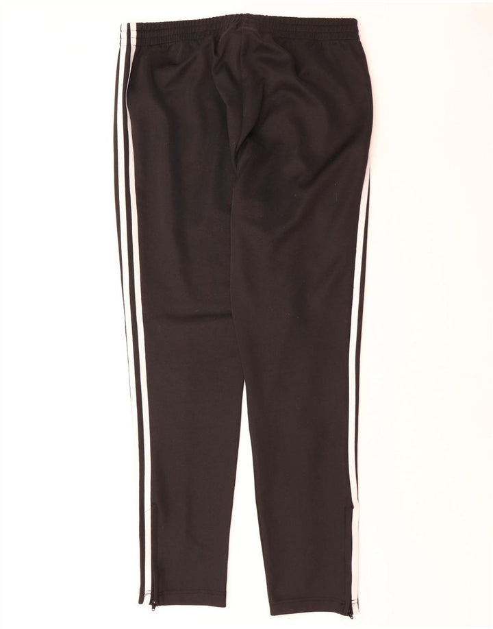 Женские спортивные брюки ADIDAS UK 12, средний черный, полиэстер