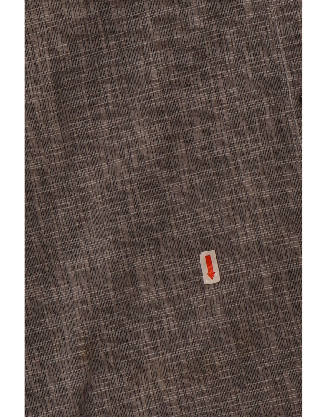 Calvin Klein Jeans Мужская рубашка приталенного кроя из хлопка среднего серого цвета с крапинками