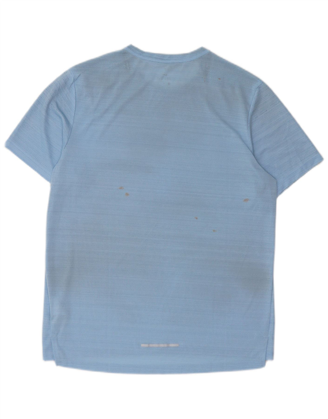 Мужская футболка Nike Dri Fit, средний синий полиэстер