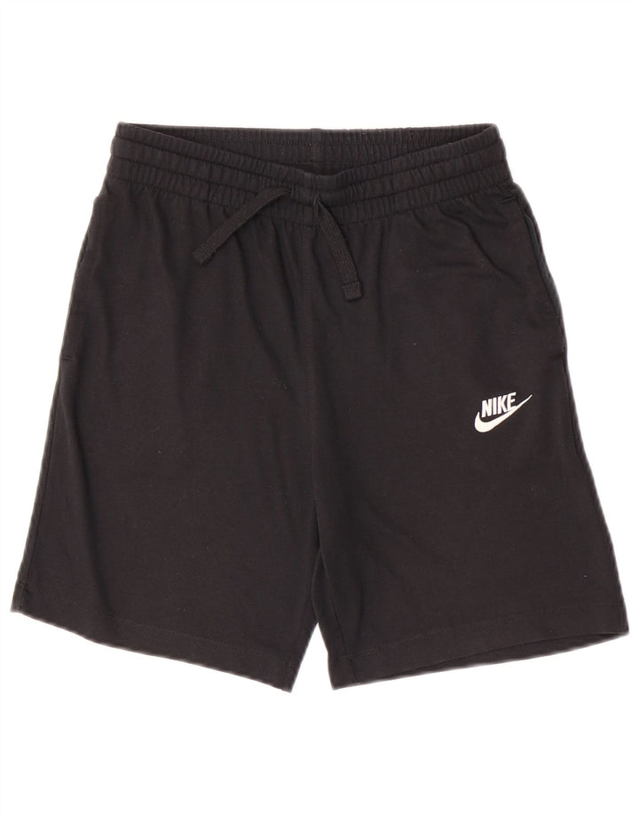 Спортивные шорты Nike для мальчиков 12–13 лет, большие черные, полиэстер