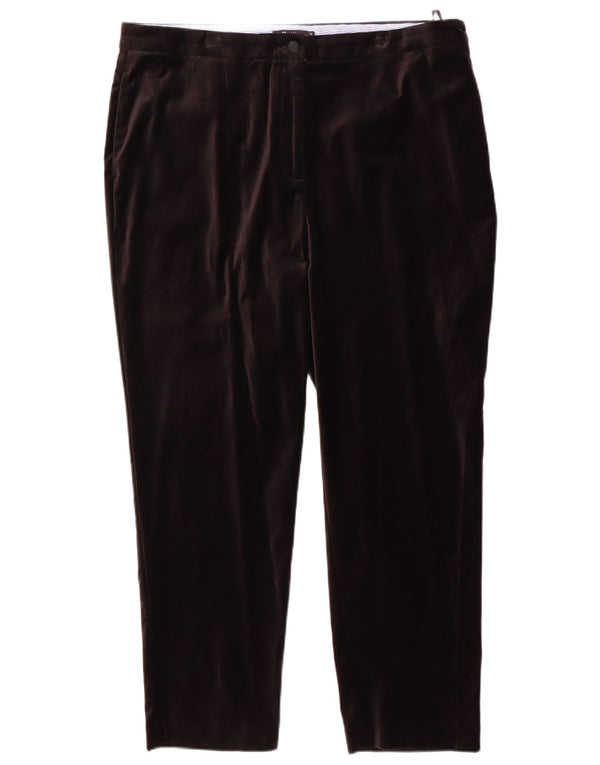 Женские зауженные брюки-чиносы Marks & Spencer UK 18 XL W38 L27, черный хлопок