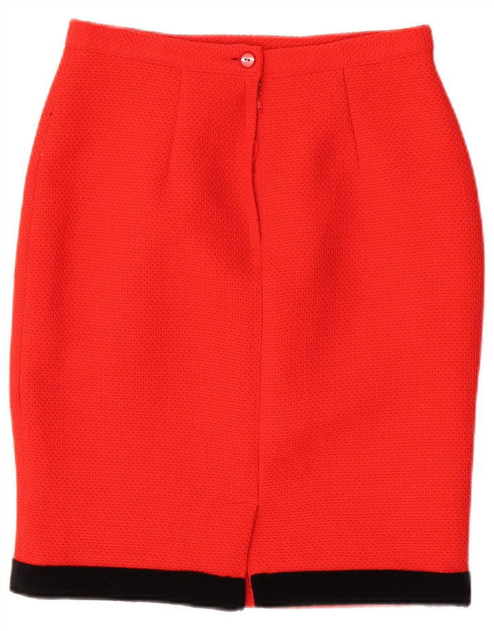 Комплект из 2 женских юбок VINTAGE IT 44 Medium W26 Красный полиэстер