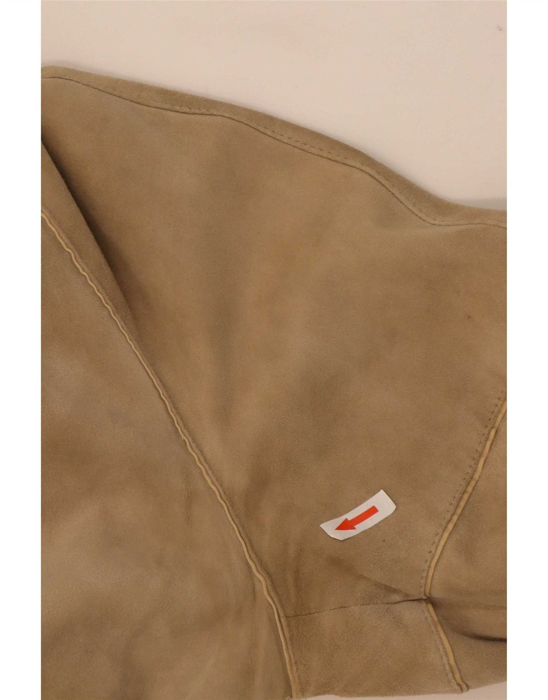 Винтажная мужская двусторонняя замшевая куртка IT 48 Medium Beige Leather