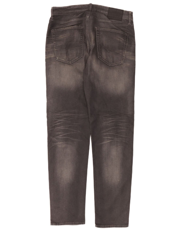 Мужские джинсы скинни Jack & Jones Mike W33 L34, серый хлопок