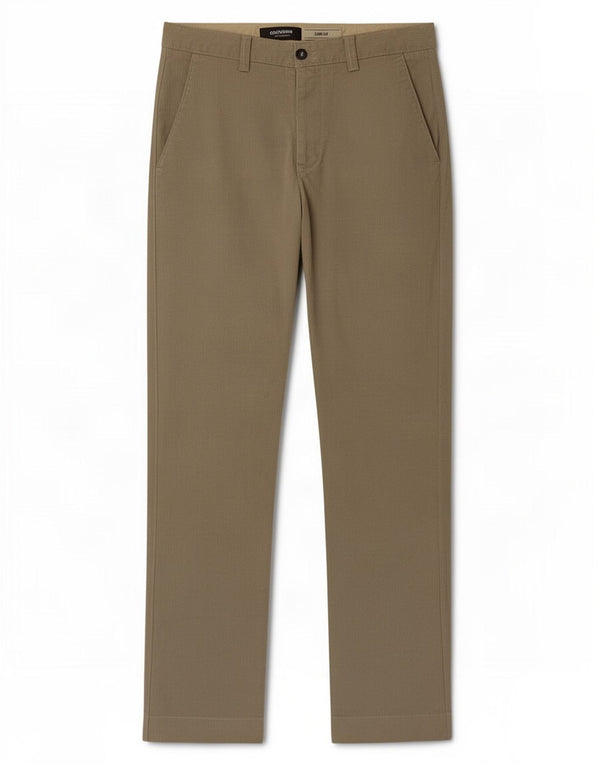 Мужские брюки-чиносы Dockers Slim Fit W30 L32, серые, хлопковые в тонкую полоску
