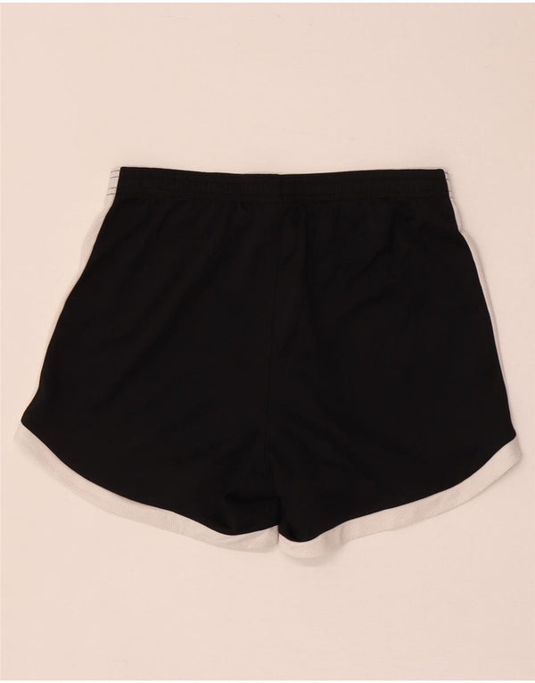Женские спортивные шорты Nike Dri Fit Regular, UK 10, маленькие черные с цветными блоками