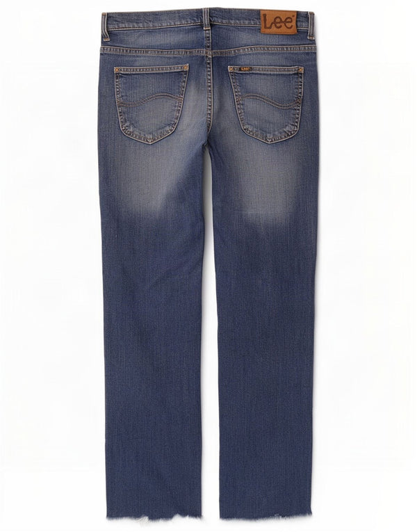 Женские прямые джинсы Lee Brooklyn W36 L30, синий хлопок