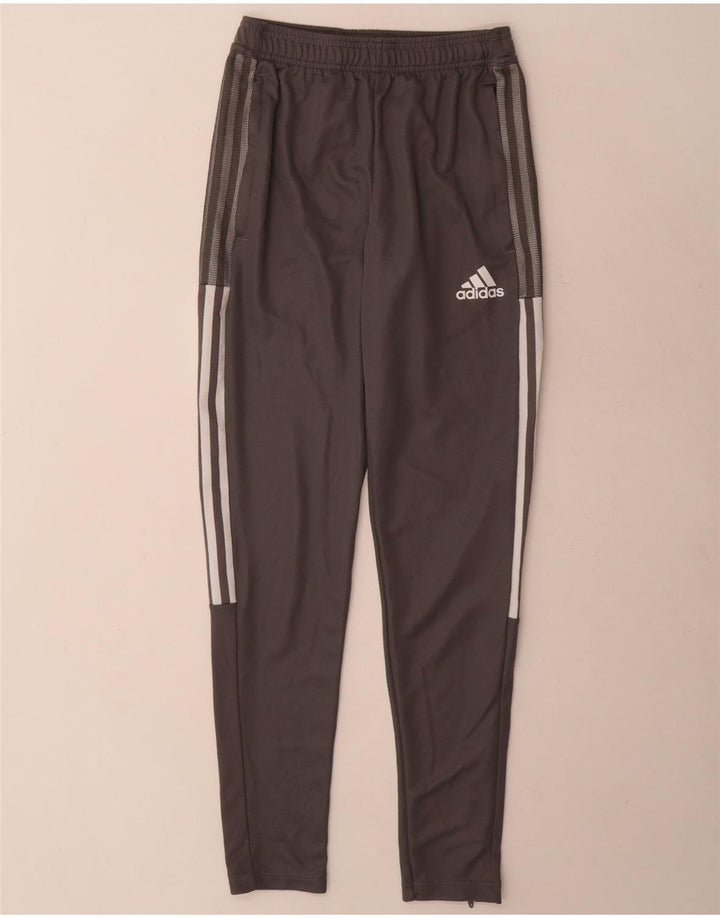 Adidas Мужские спортивные брюки Aeroready XS Серый полиэстер