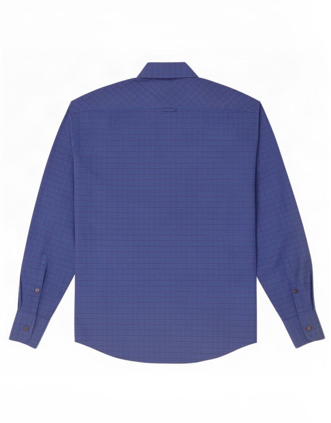 Мужская рубашка Ben Sherman, хлопковая синяя клетка среднего размера