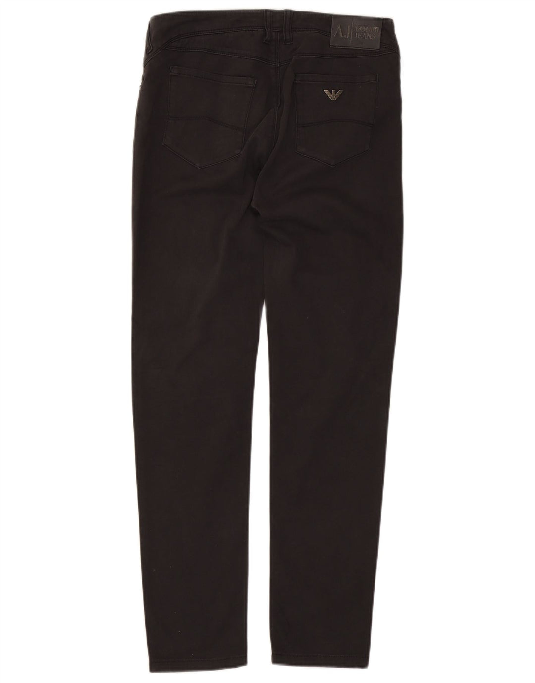 Женские узкие джинсы Armani W28 L28, черный хлопок