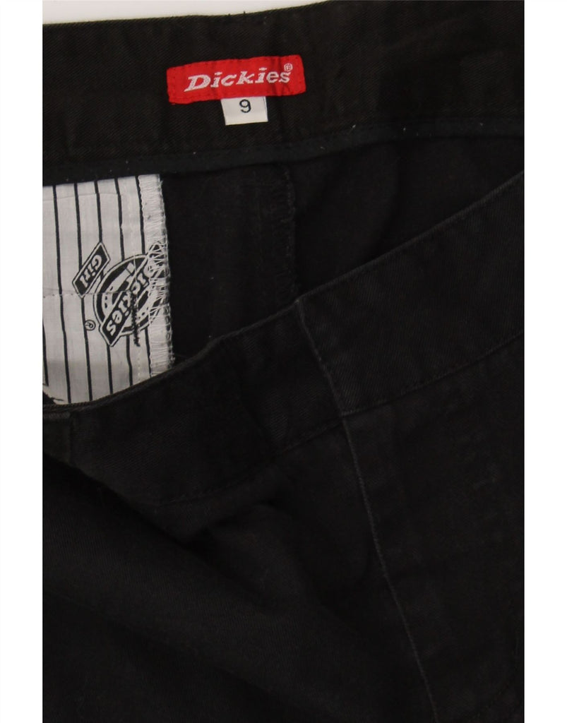 DICKIES Womens Straight Chino Trousers Size 9 Medium W30 L32 Black Vintage Dickies and Second-Hand Dickies from Messina Hembry 