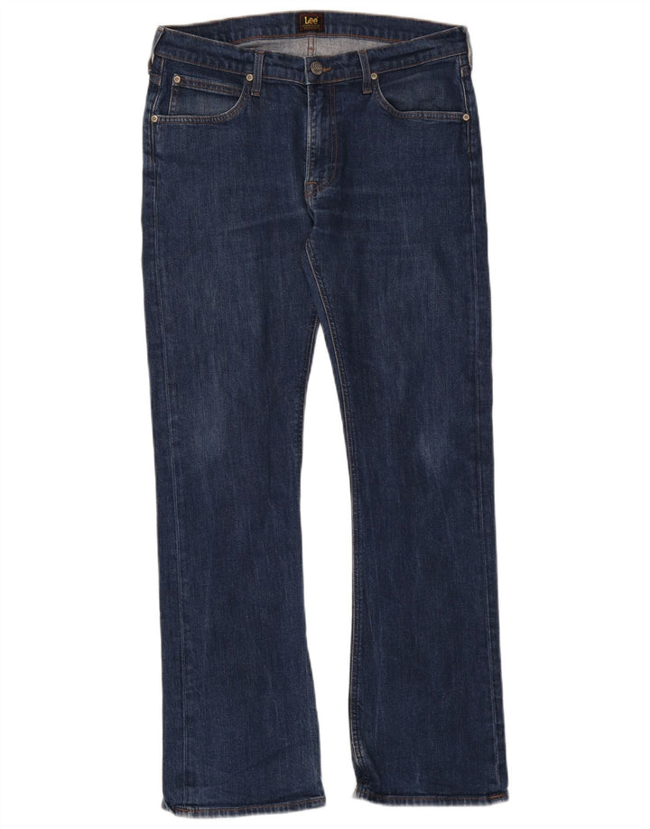 Женские джинсы Lee Trenton Bootcut W33 L32 Темно-синие, хлопок