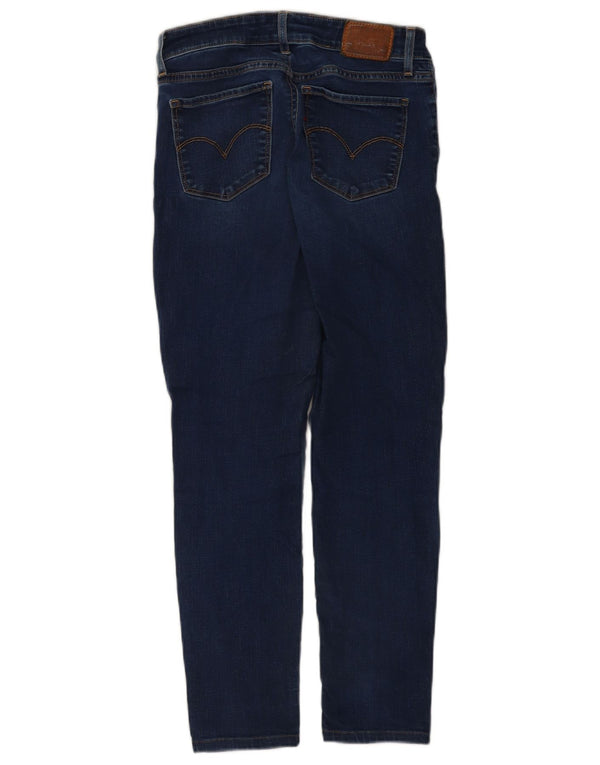 Женские джинсы скинни Levi's W27 L26, темно-синий, хлопок