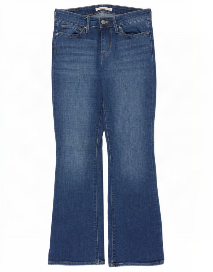 Женские джинсы Levi's 715 Bootcut W28 L28 синие, хлопок