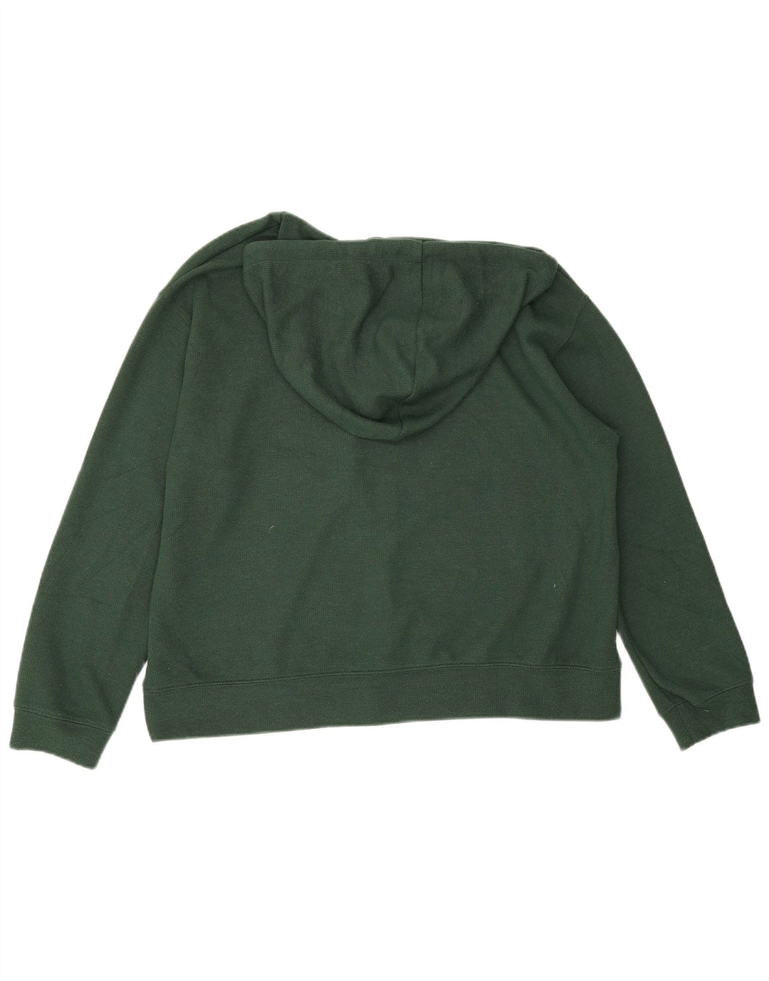 Женский джемпер с капюшоном оверсайз Zara UK 10, маленький зеленый полиэстер