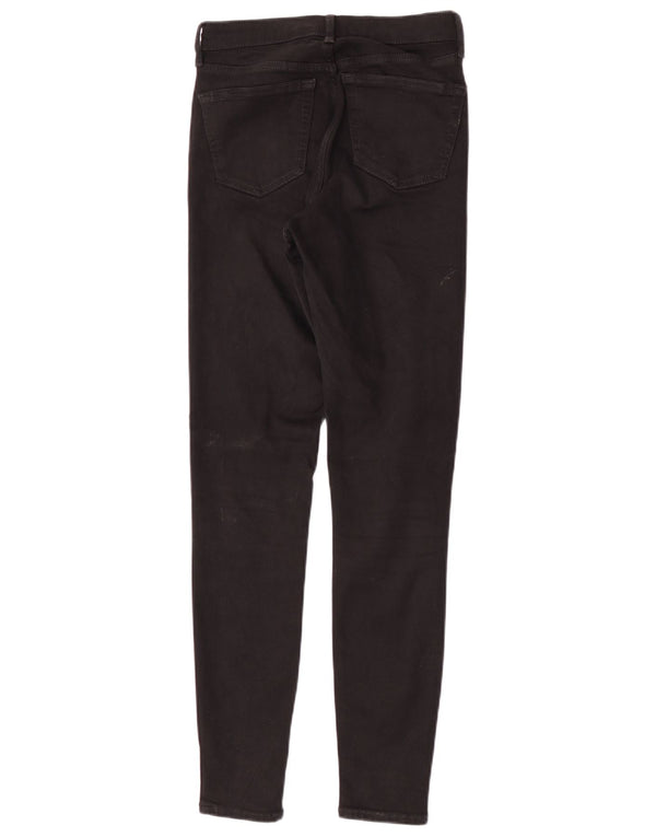 Женские джинсы скинни Topshop W26 L29, черный хлопок