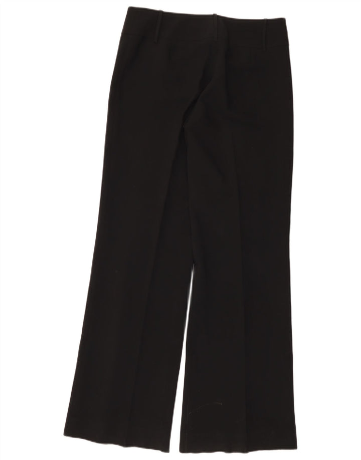 Женские костюмные брюки Max & Co. Bootcut UK 8, маленькие W30 L31, черный полиэстер