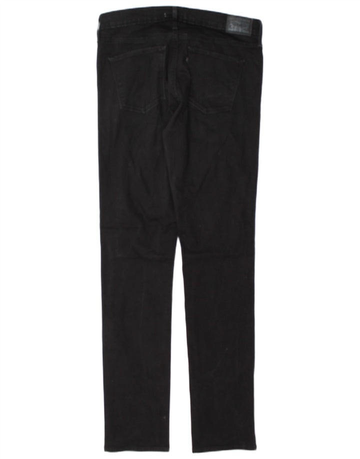 Мужские узкие джинсы Levi's W34 L34 черные