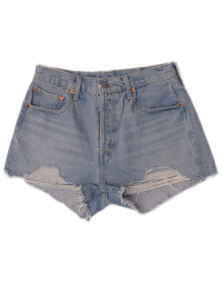 Женские джинсовые шорты Levi's 501 W28, средний синий