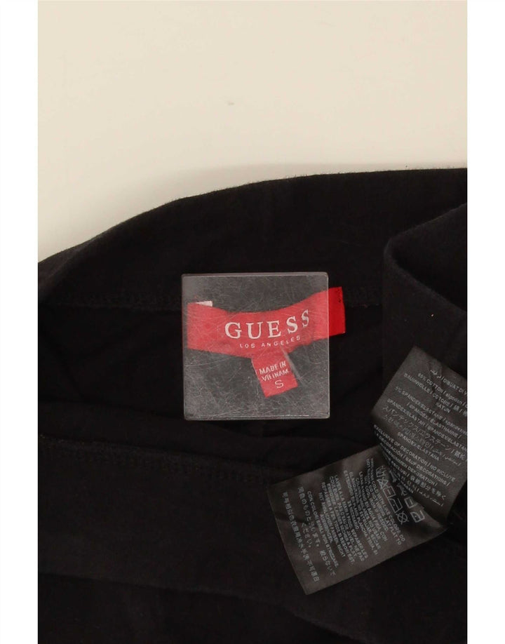 Женские леггинсы Guess UK 10 Small W, черные хлопковые