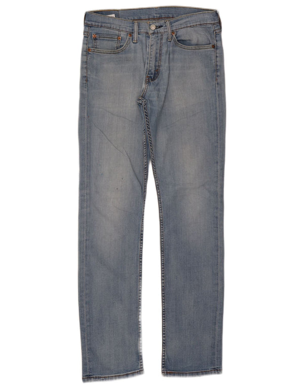 Мужские узкие джинсы Levi's W31 L34 синие, хлопок
